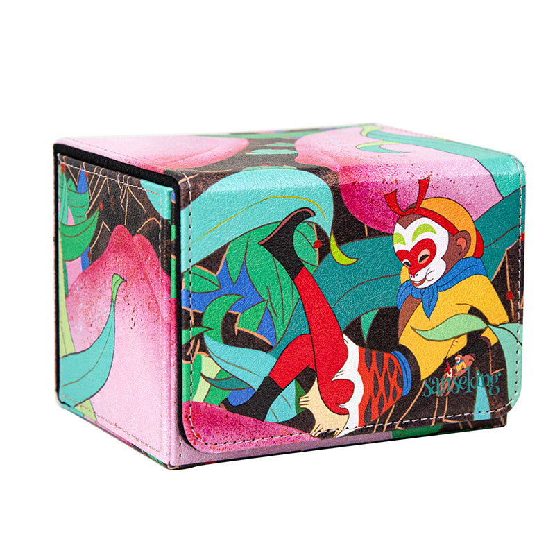 Sanseking Journey to the West Deck Box - Monkey Steals Celestial Peaches - Monkey Steals Celestial Peaches - official Sanseking product image