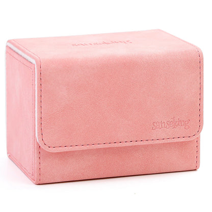 Sanseking Horizontal PU Leather Deck Box 100+ - Pink - official Sanseking product image