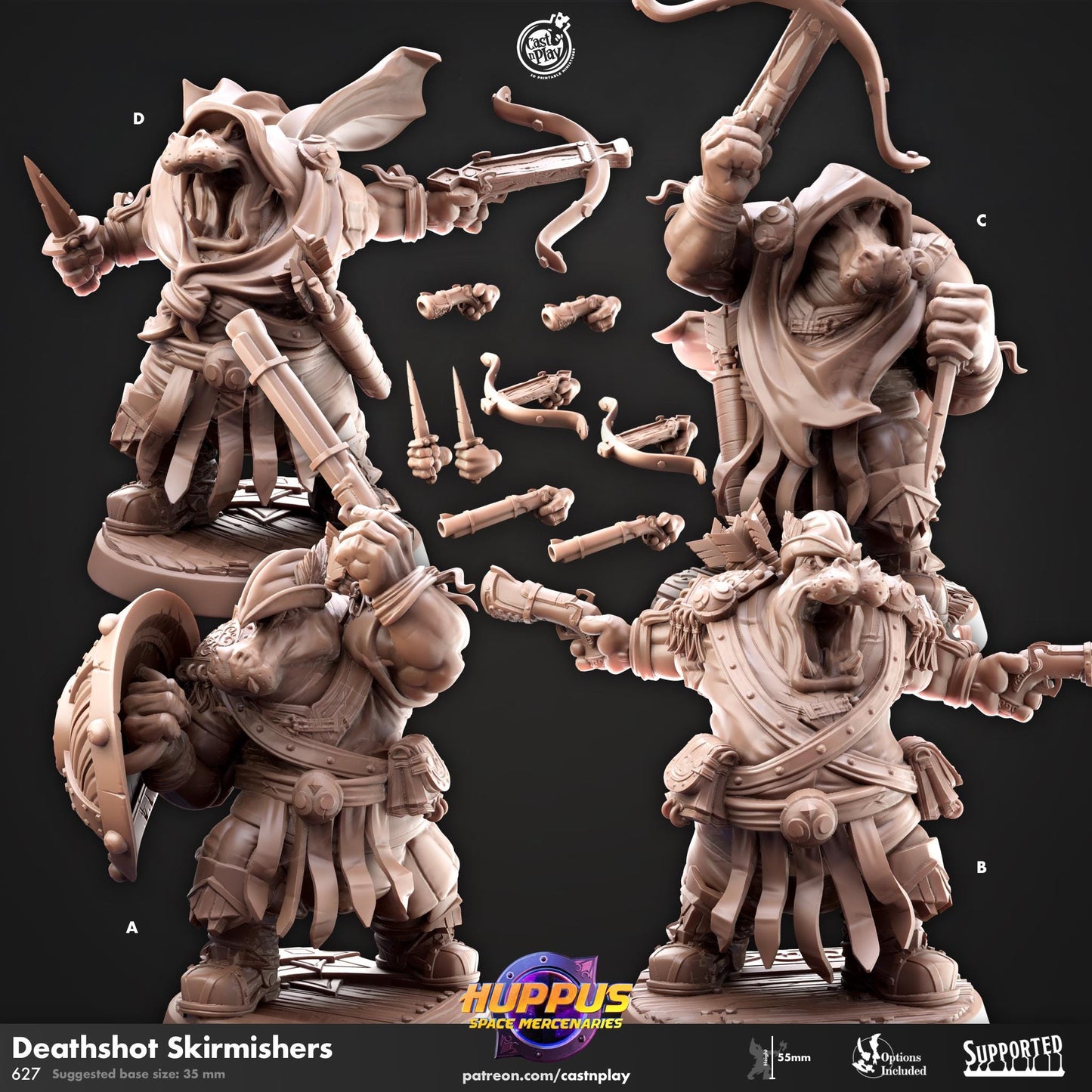 Giff Ranger Miniature