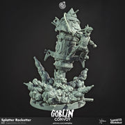 Goblin Gunslinger Miniature - resin tabletop miniature front view
