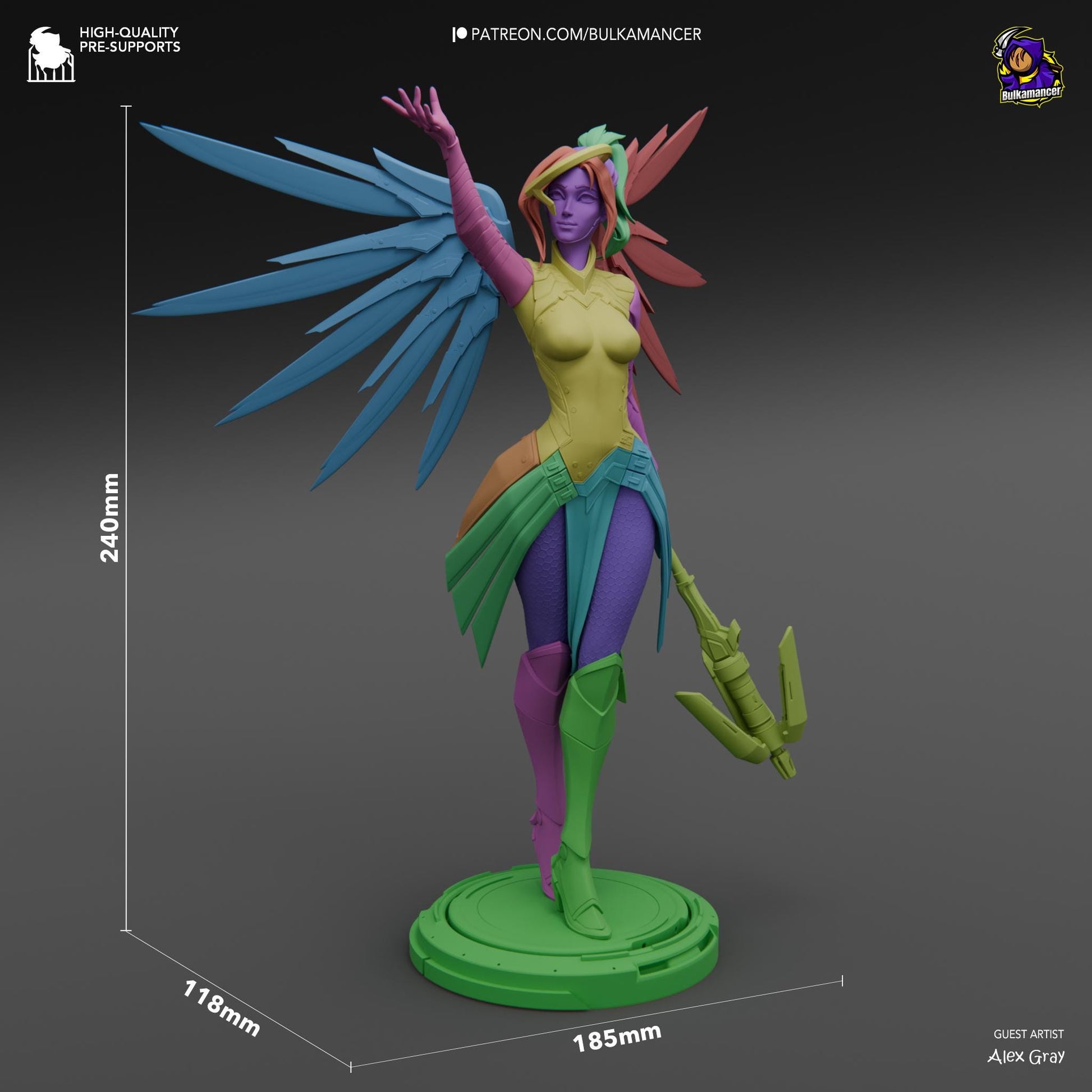 Mercy Figure - Overwatch - Alternate view 7