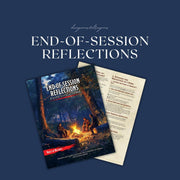 End-of-Session Reflections Guide - digital download preview