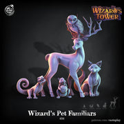 Animal Companion Miniature - resin tabletop miniature front view