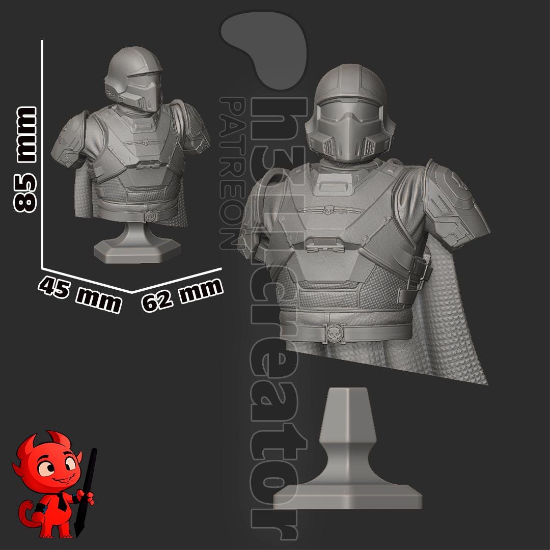 Helldiver Helldivers 2 Bust - Alternate view 4