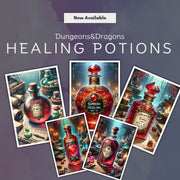 Healing Potions - digital download preview