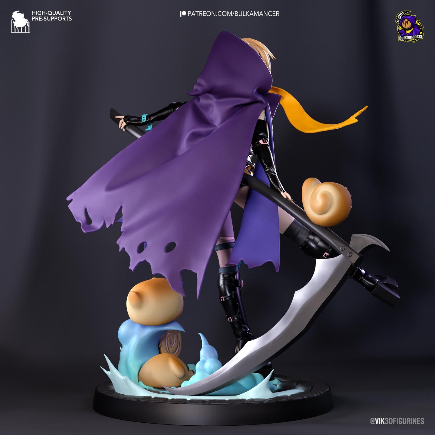 Bulka Crustreaper Resin Miniature Figurine Game Character Unbreadable Gift for Him Her Birthday Gift Anime FAN MADE