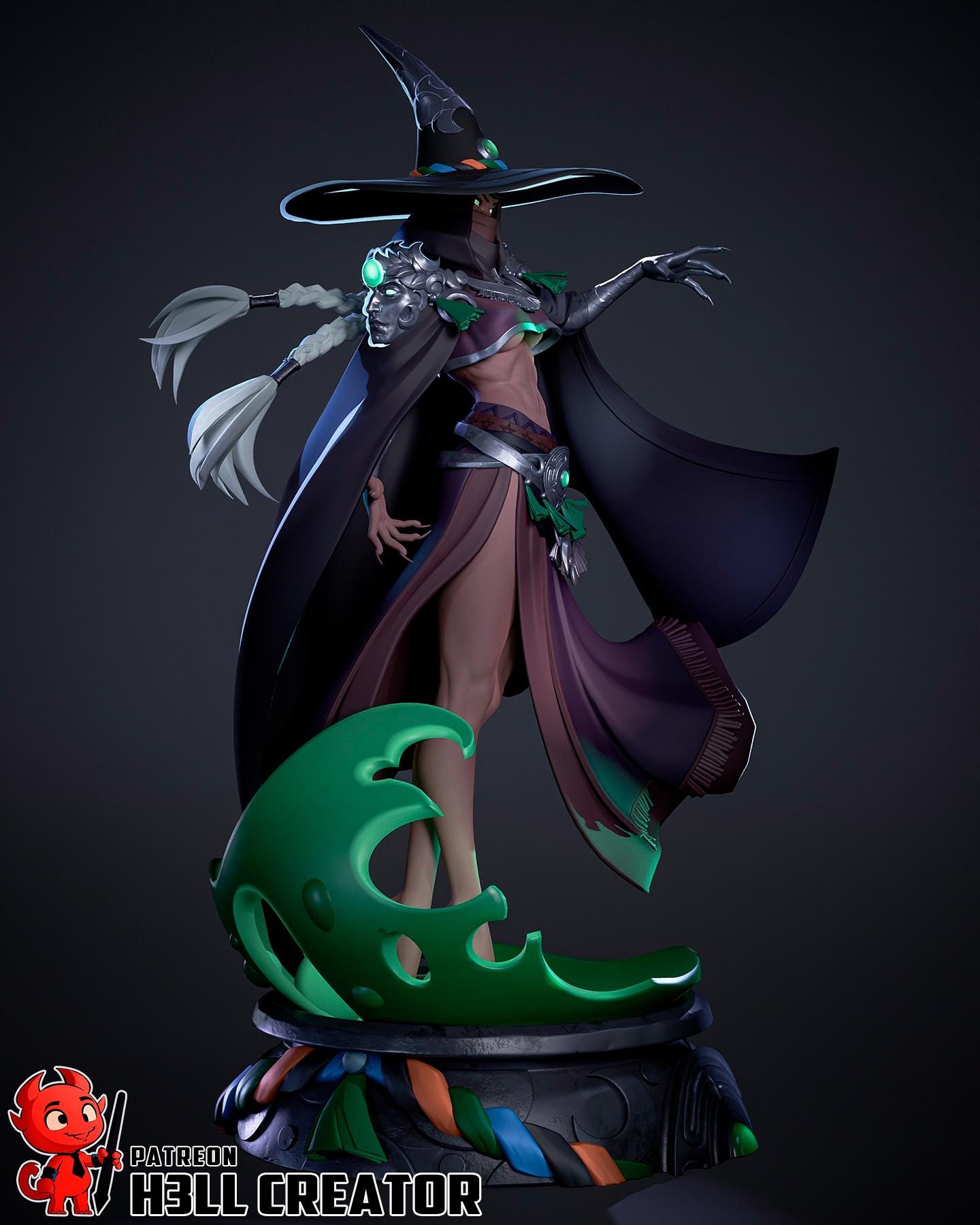 Hecate 2 Figure - Hades - Alternate view 3
