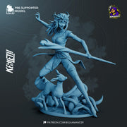 Keyleth The Legend of Vox Machina Figure - resin tabletop miniature front view