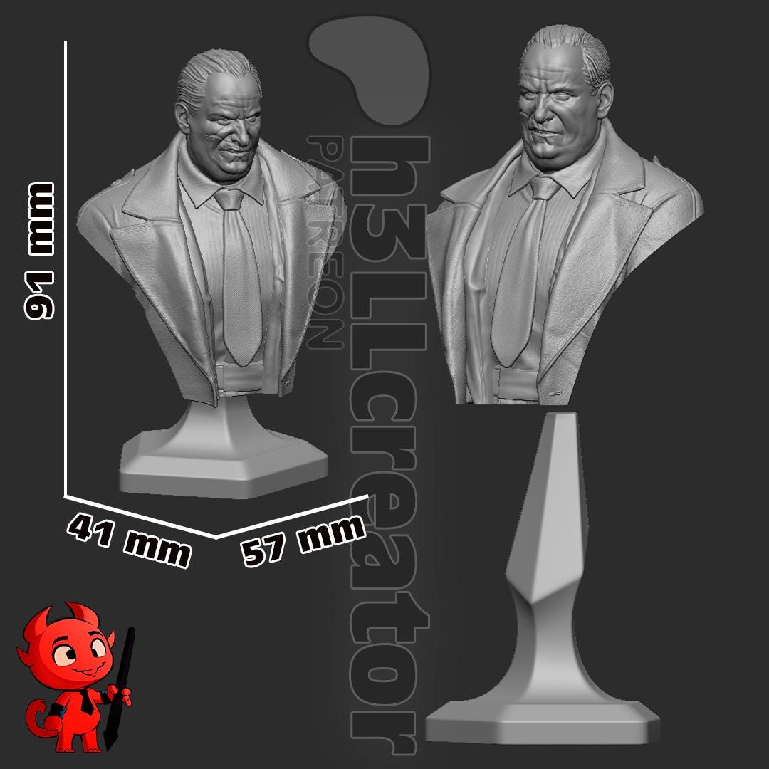 Oswald "Oz" Cobb Batman The Penguin Bust - Alternate view 4