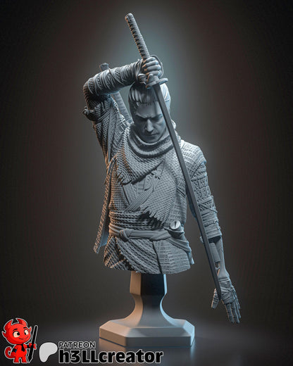 Wolf Sekiro Shadows Die Twice Bust