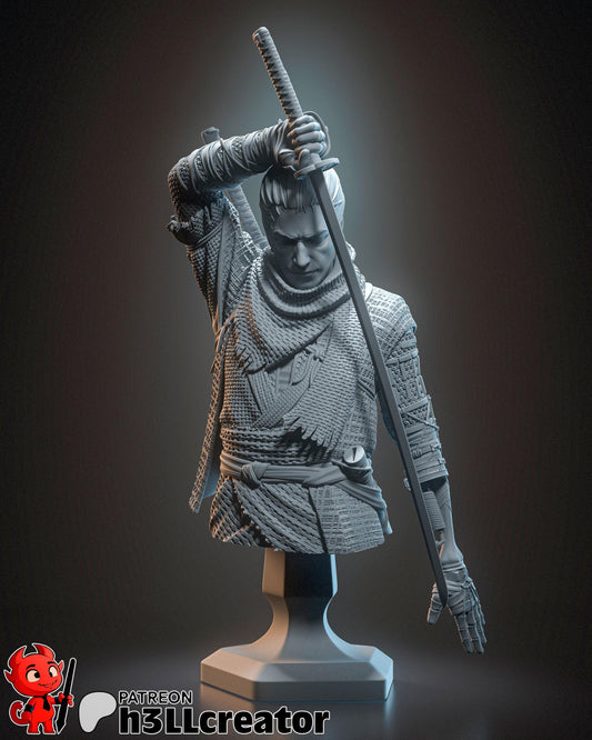 Wolf Sekiro Shadows Die Twice Bust