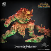 Demon Miniature - resin tabletop miniature front view