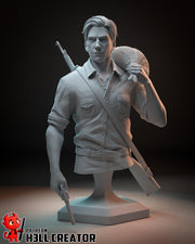 Enzo Favara Mafia The Old Country Bust - resin tabletop miniature front view