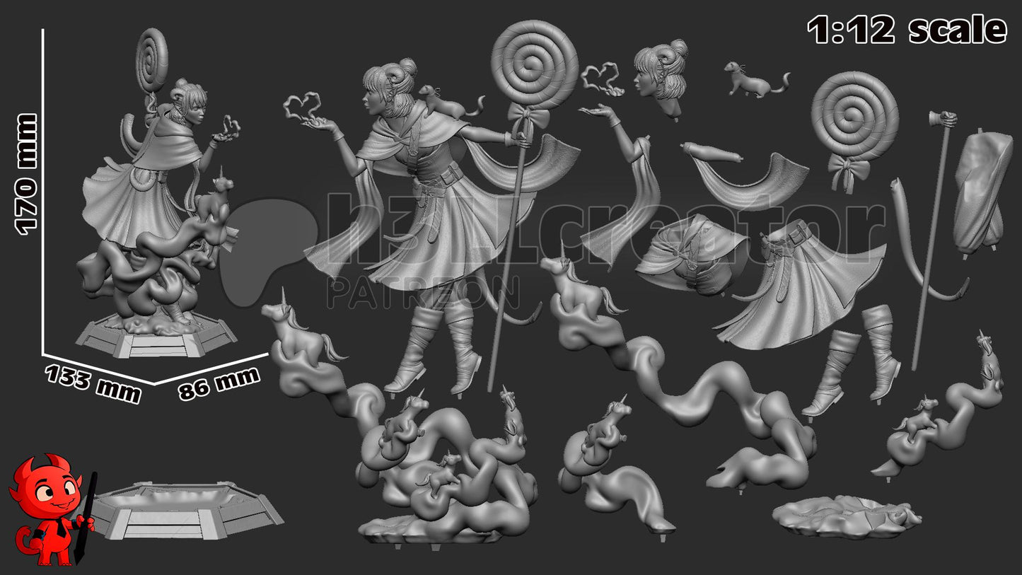 Jester Critical Role Figure - Alternate view 7