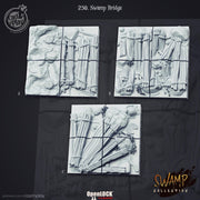 Terrain - resin tabletop miniature front view