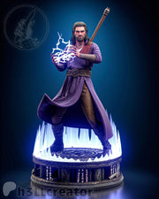 Gale Figure - Baldur's Gate 3 - resin tabletop miniature front view