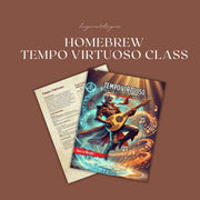 Homebrew Tempo Virtuoso Class Guide - digital download preview