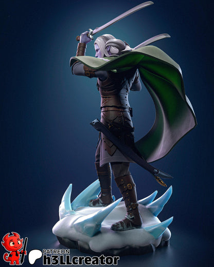 Drizzt Do'Urden Figure - Alternate view 3