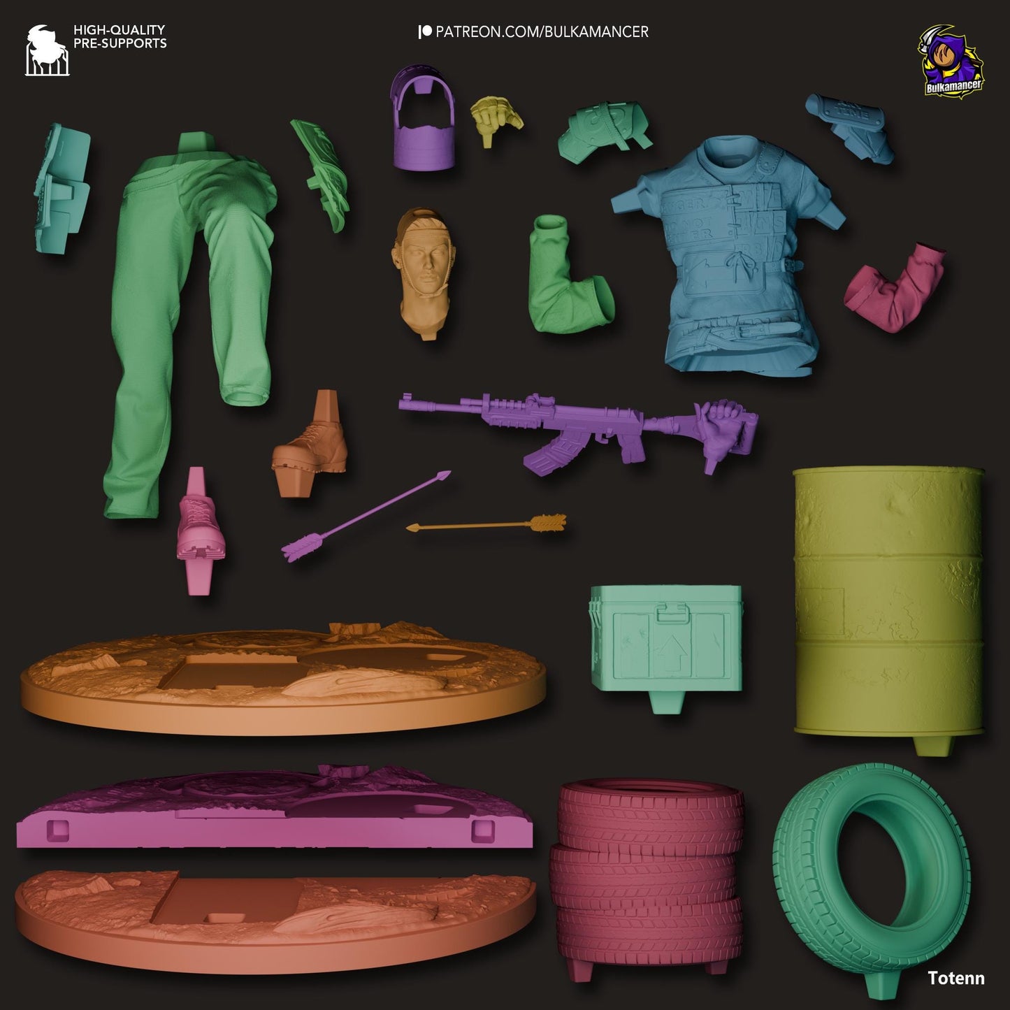 Survivor Rust Figure - Alternate view 8