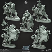 Paladin Miniature - resin tabletop miniature front view
