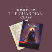 The Guardian Homebrew Class Guide - digital download preview