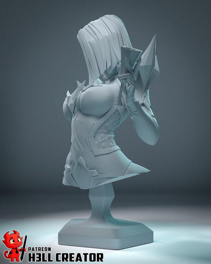 Emma Frost Bust - Marvel Rivals - Alternate view 2