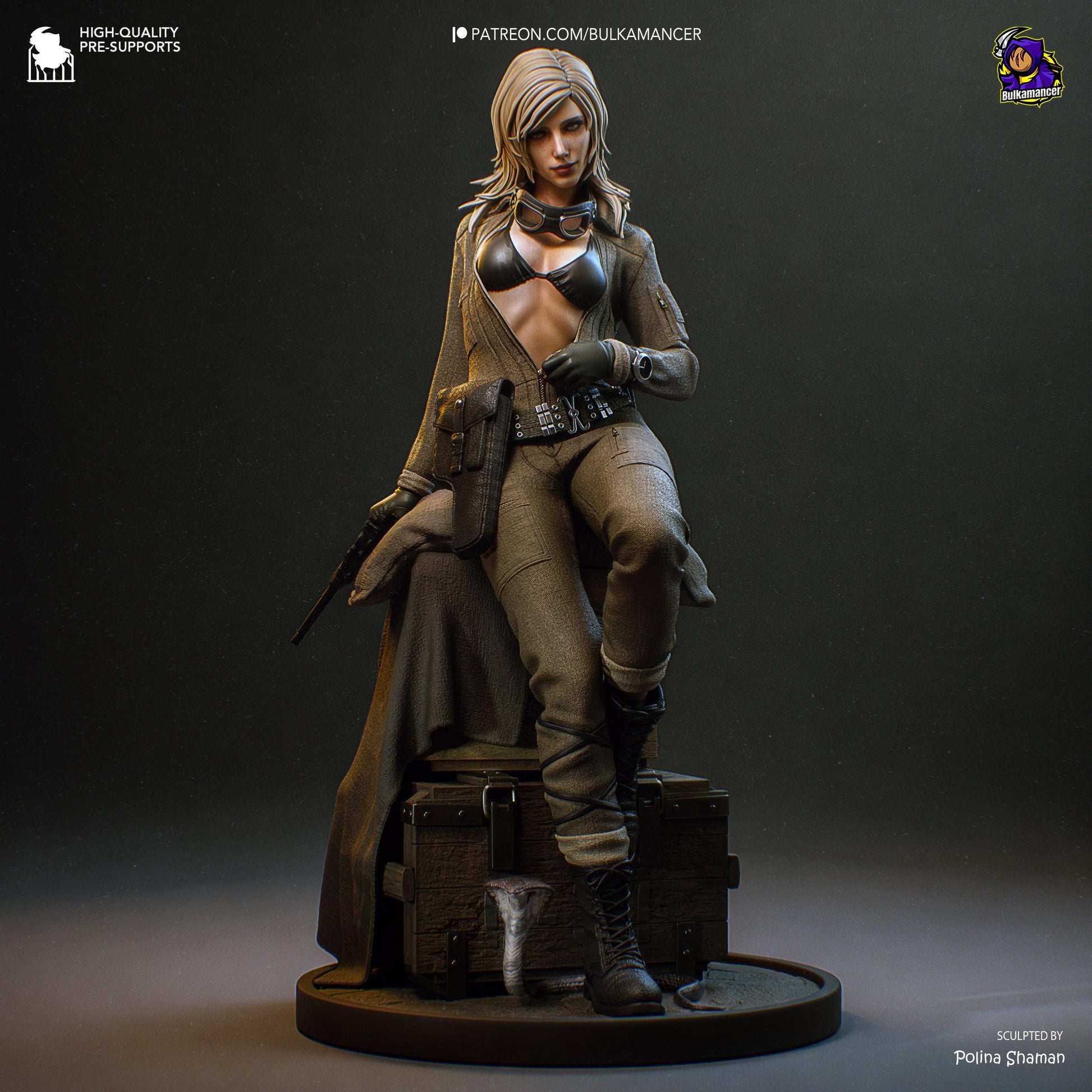 EVA Metal Gear Solid Delta Snake Eater Figure - Alternate view 6