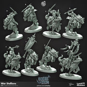 Paladin Miniature - resin tabletop miniature front view