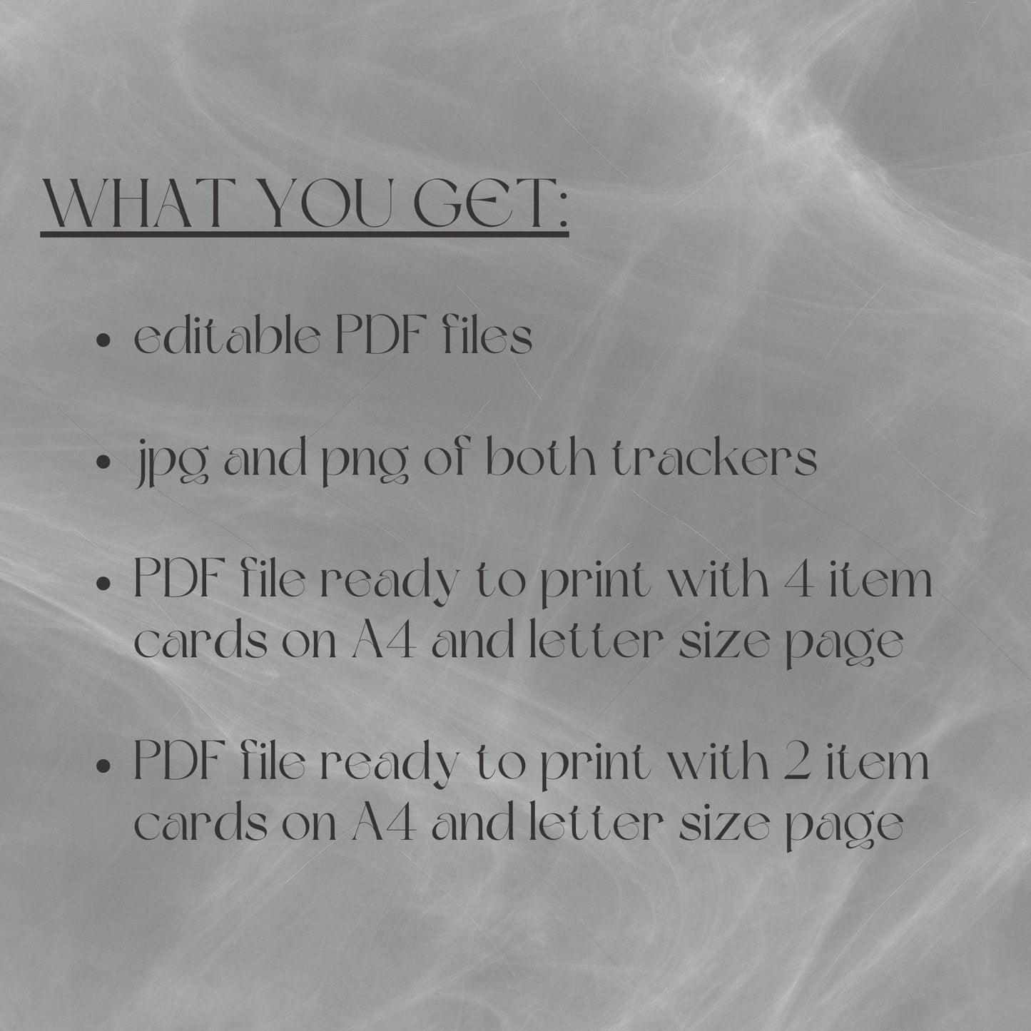 Fillable Item Cards - Alternate view 3