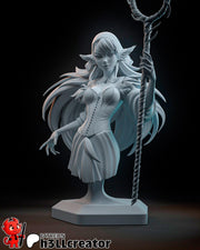 Marcille Bust - Delicious in Dungeon - resin tabletop miniature front view
