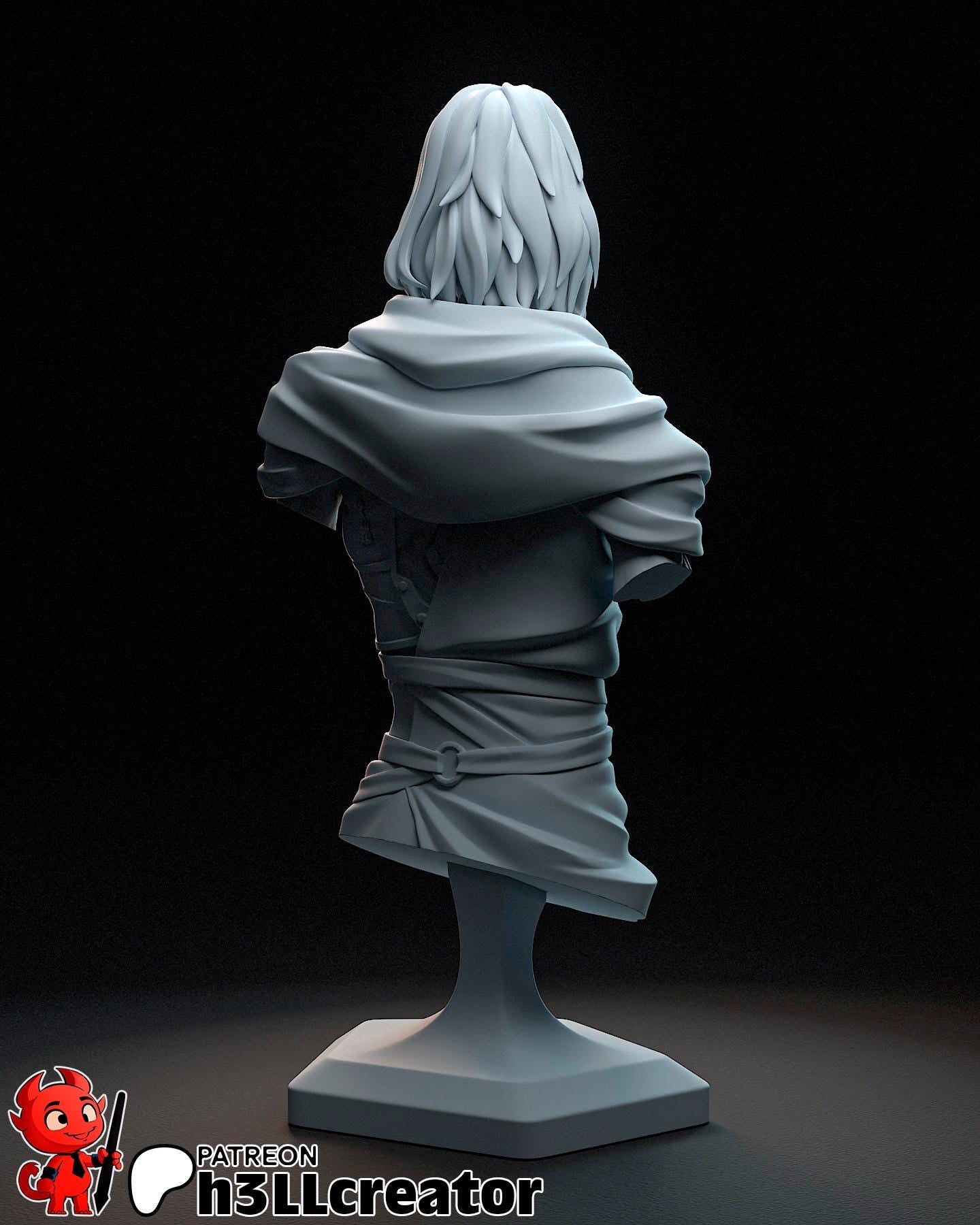 Viktor Bust Resin Miniature Figurine Game Character League of Legends Arcane Gift for Him Her Birthday Gift Anime