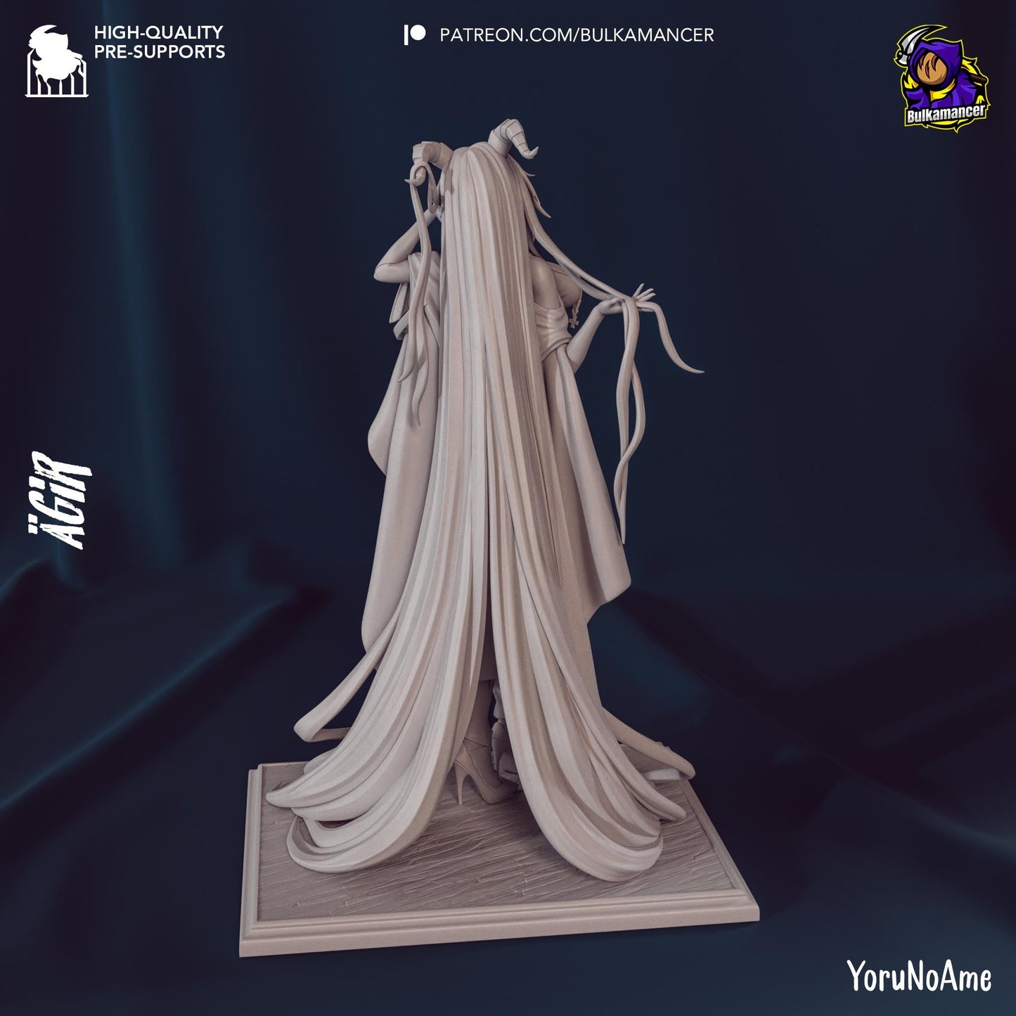 Agir Resin Miniature Figurine Game Character Azur Lane Game Character Gift for Him Her Birthday Gift NSFW I Anime