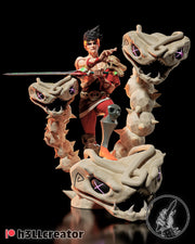 Zagreus 2 Figure - Hades - resin tabletop miniature front view