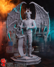 Raphael Figure - Baldur's Gate 3 - resin tabletop miniature front view