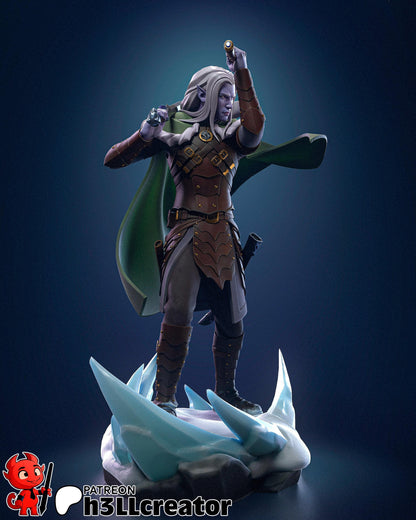Drizzt Do'Urden Figure - Alternate view 2
