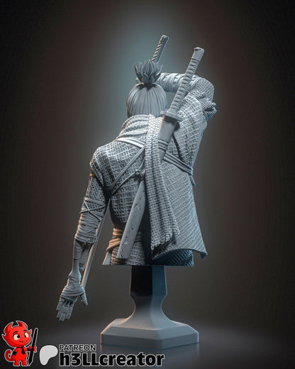 Wolf Sekiro Shadows Die Twice Bust - Alternate view 3