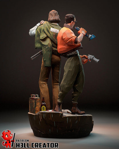 Harry and Kim Disco Elysium Figure - Alternate view 3