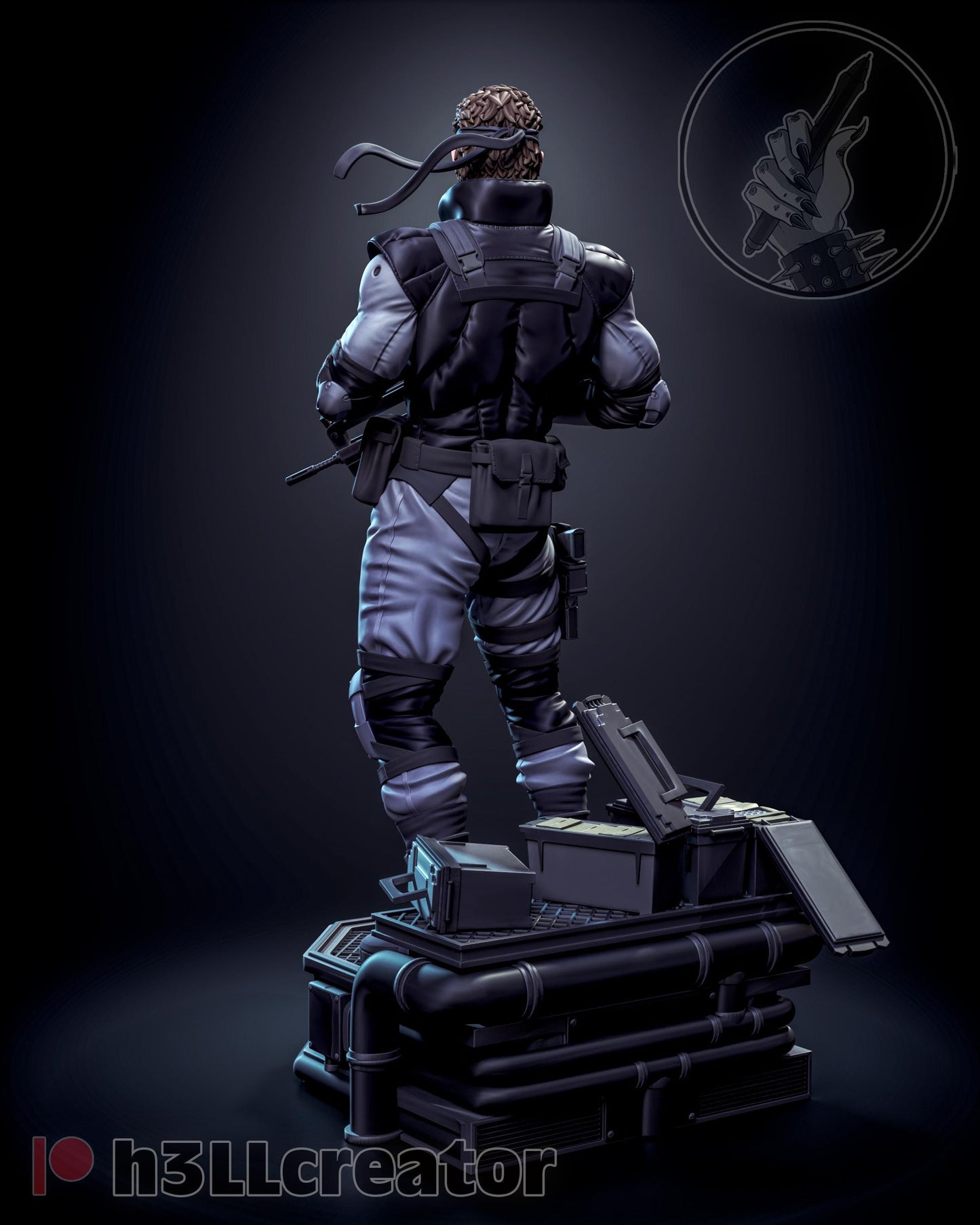 Solid Snake Metal Gear Solid Figure - Alternate view 3
