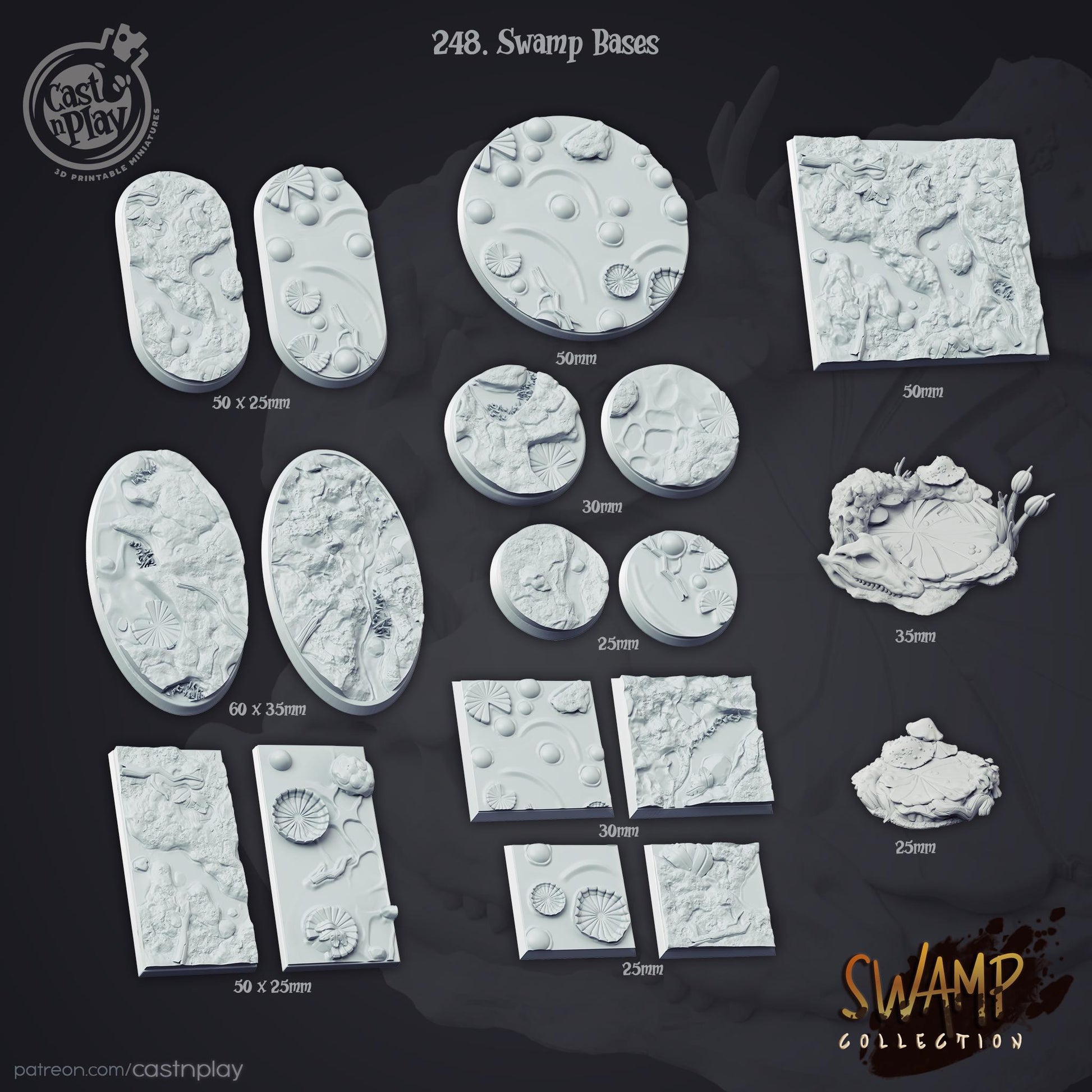 Swamp Collection Bases Set