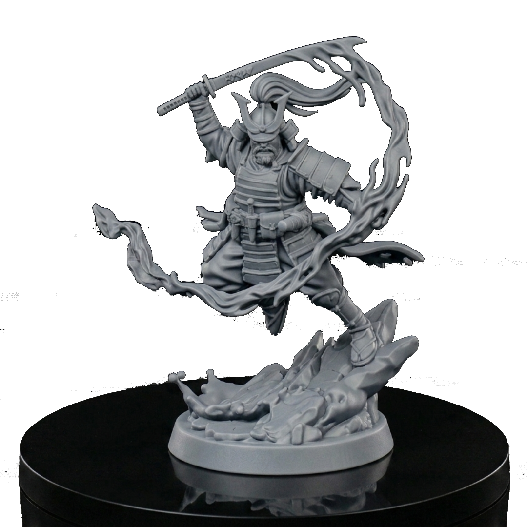 Blood Samurai miniature by Late Night Miniatures