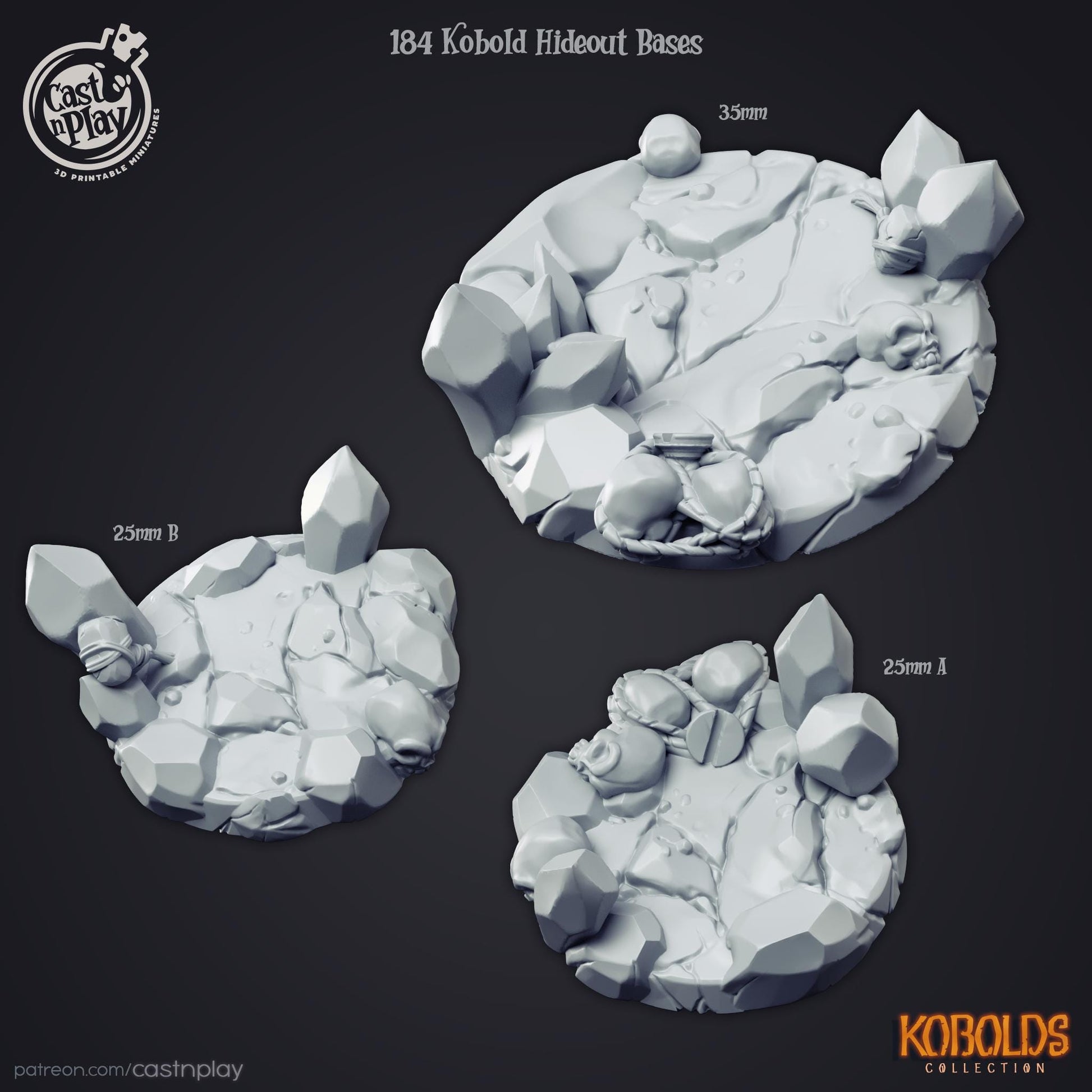 Kobold Collection Bases Set