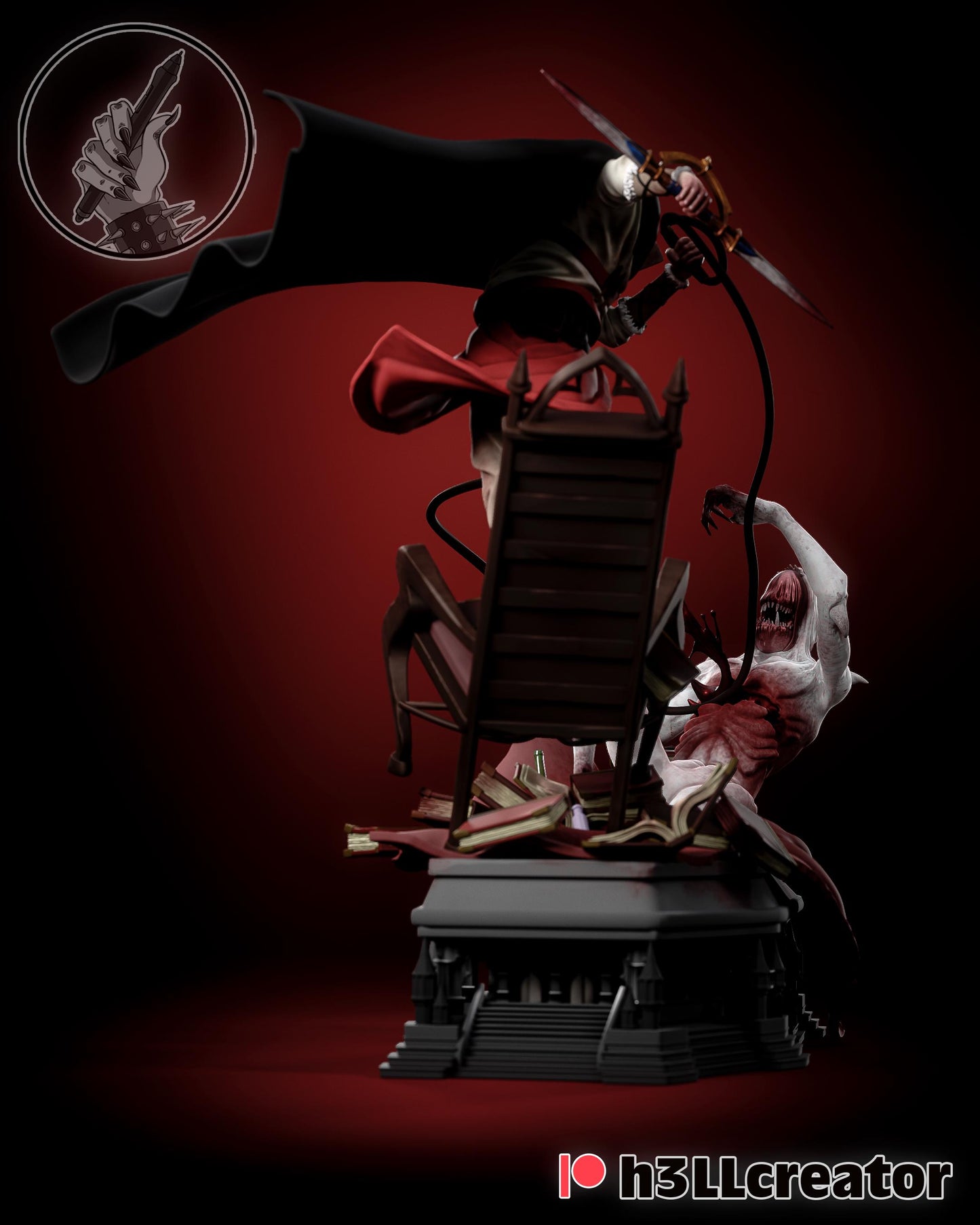 Trevor Belmont Castlevania Figure - Alternate view 2