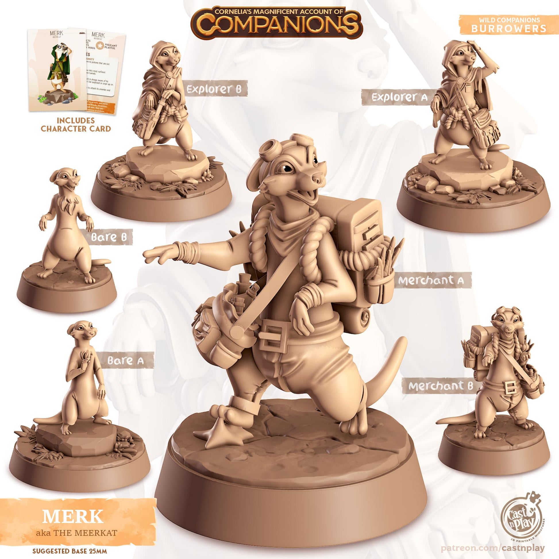 Meerkat Animal Companion Miniature