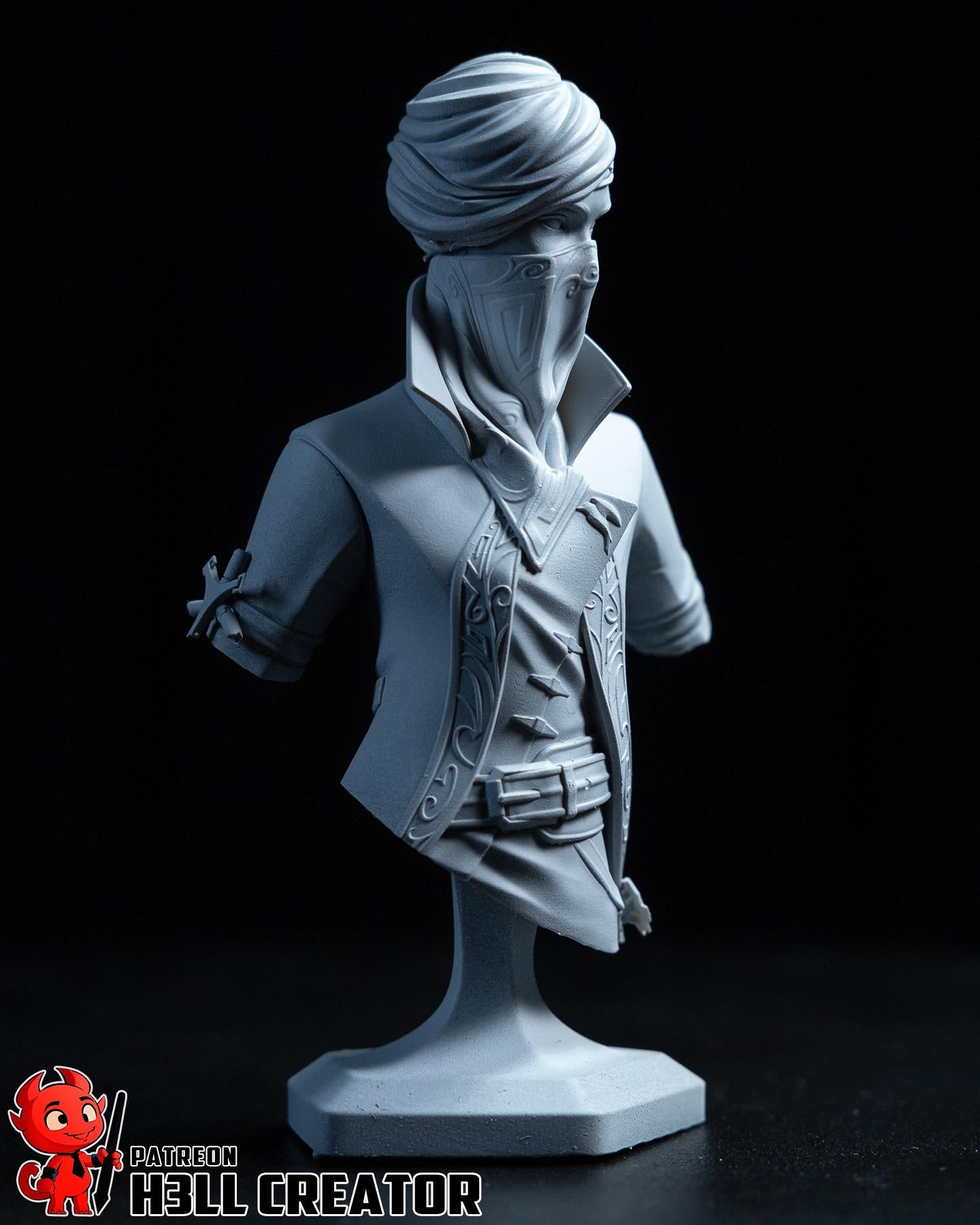 Emily Dishonored 2 Bust Resin Figurine FAN MADE