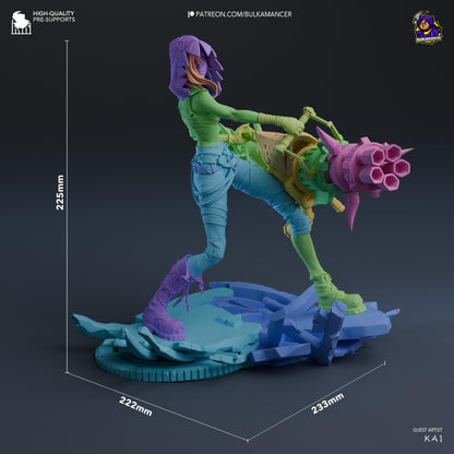 Jinx Fractured Figure - Arcane - Alternate view 8