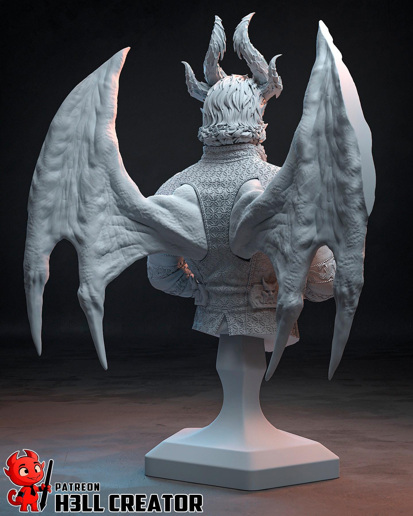 Raphael Bust - Baldur's Gate 3 - Alternate view 6