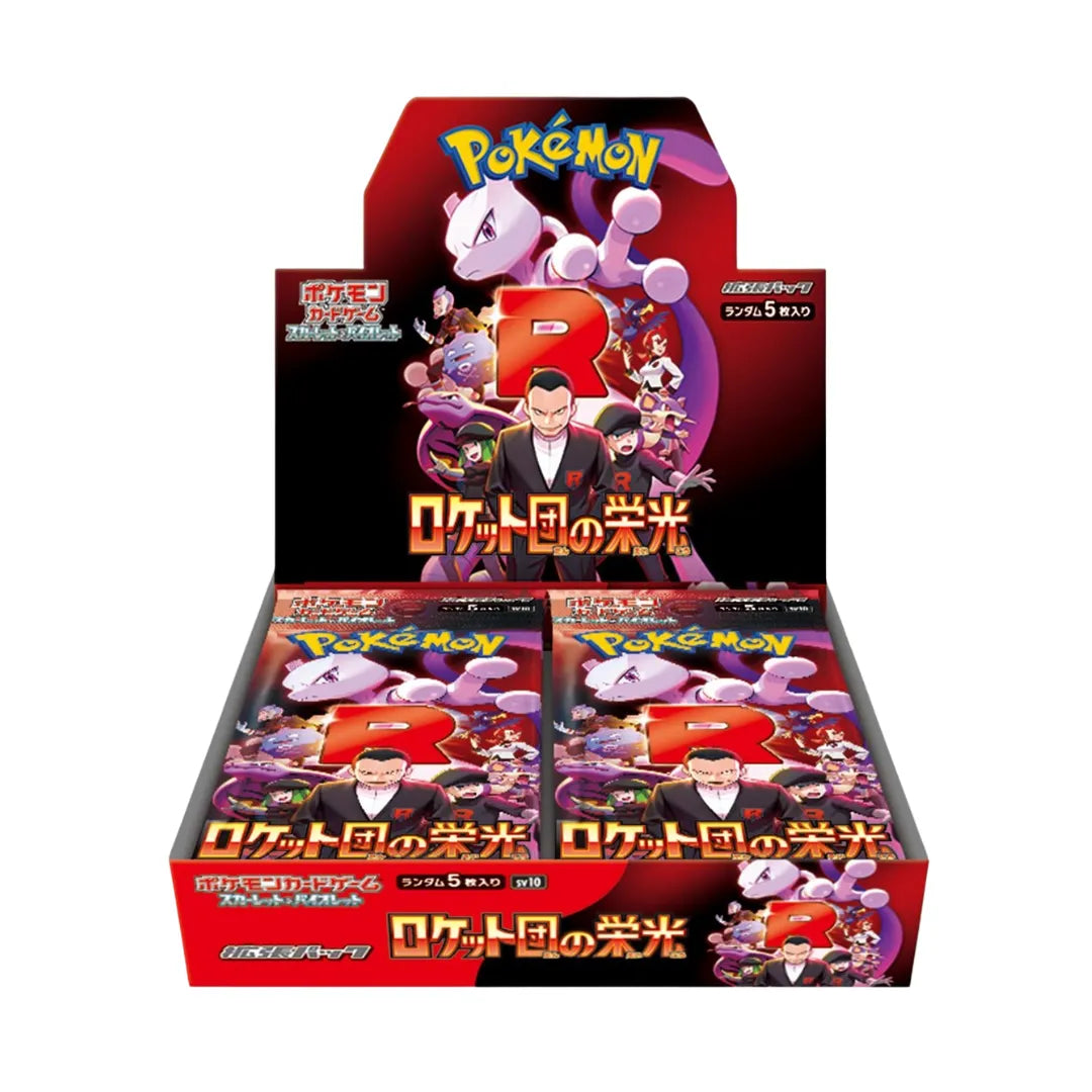 Pokemon Card Game Glory of Team Rocket [sv10] Booster Box - Japanese