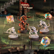 Ratfolk Ranger Miniature - resin tabletop miniature front view