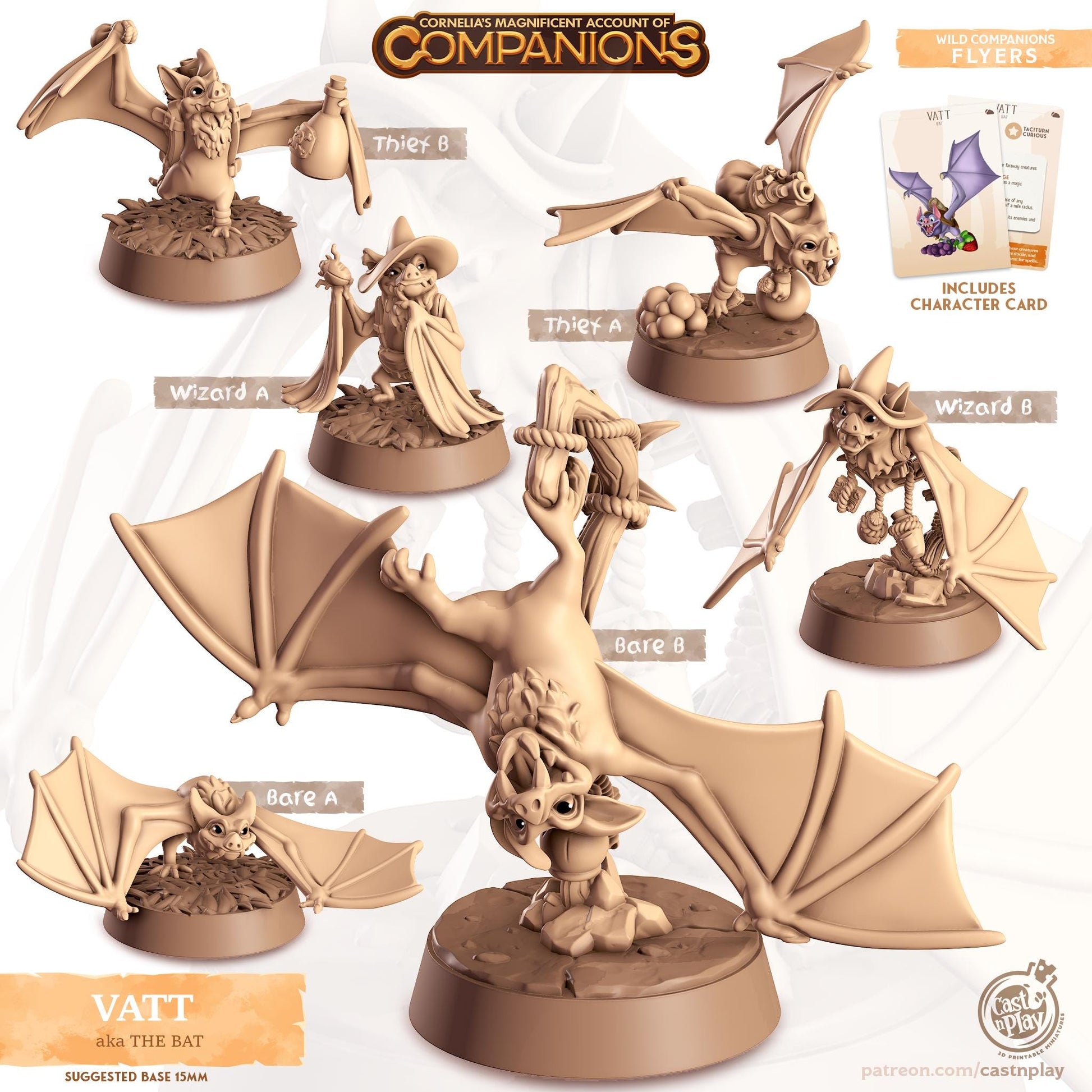 Bat Animal Companion Miniature