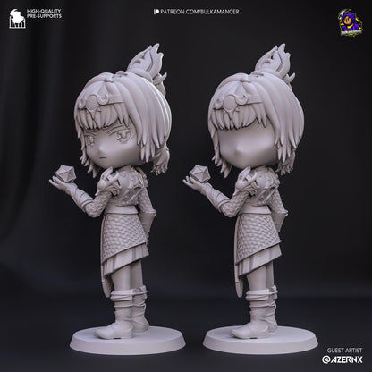 Shadowheart Chibi Figure - Baldur's Gate 3 - Alternate view 4